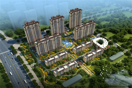 东升龙华园C区精装修经典套三3室1厅1卫102㎡带车库